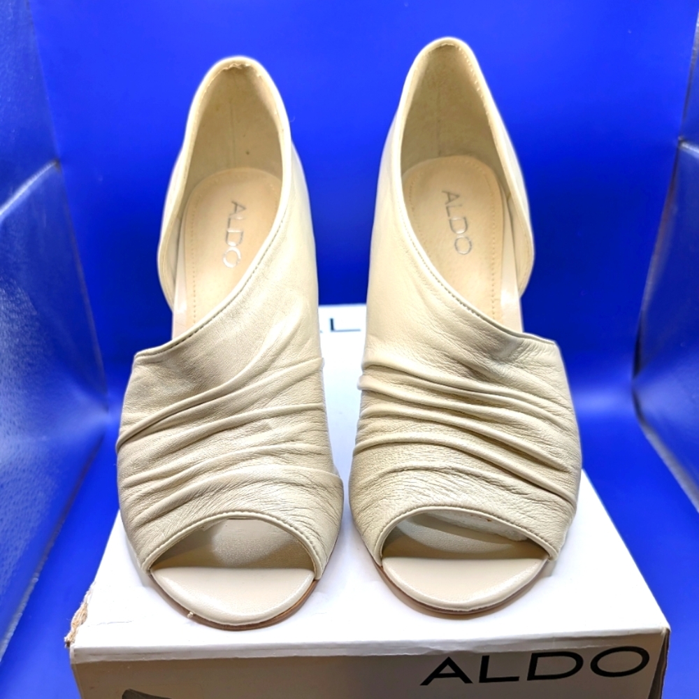 Box#15 Beautiful Aldo Leather Heels